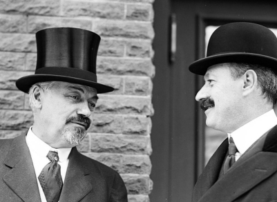 Oscar Hammerstein I and Cleofonte Campanini