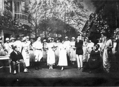 1919: Scene from London production of Kern's Oh, Boy!