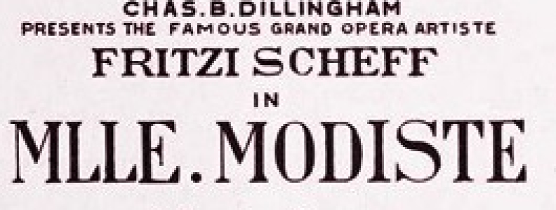 MLLE. MODISTE (1905)