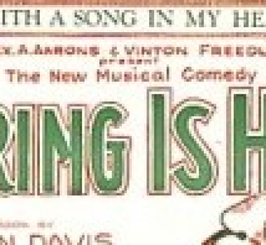 SPRING IS HERE (1929)