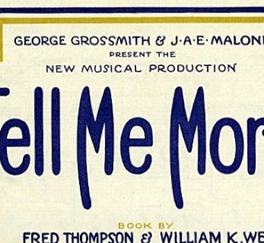 TELL ME MORE (1925)