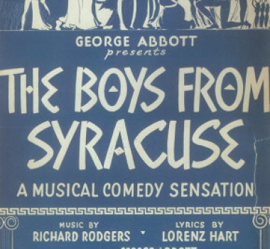 BOYS FROM SYRACUSE (1938)
